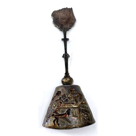 Oregon Souvenir Spoon HH90 Holland Sugar Scoop Spoon Hendrik Hooijkaas 1924-43 - Picture 5 of 9